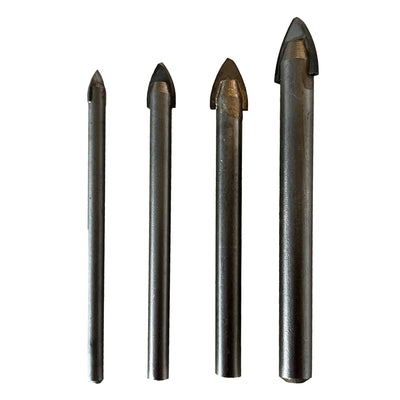 Tegelboren set | 4 stuks