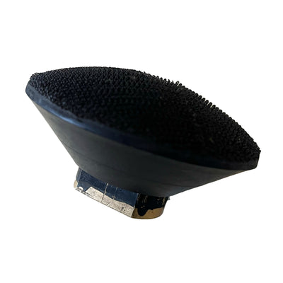 3" 75mm | Opname plaat bol met klittenband