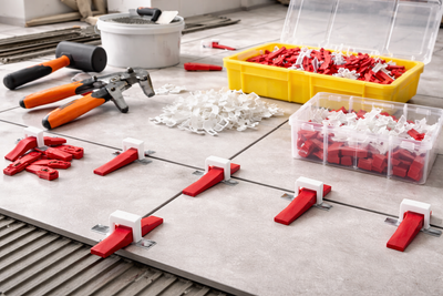 Tegel levelling systemen