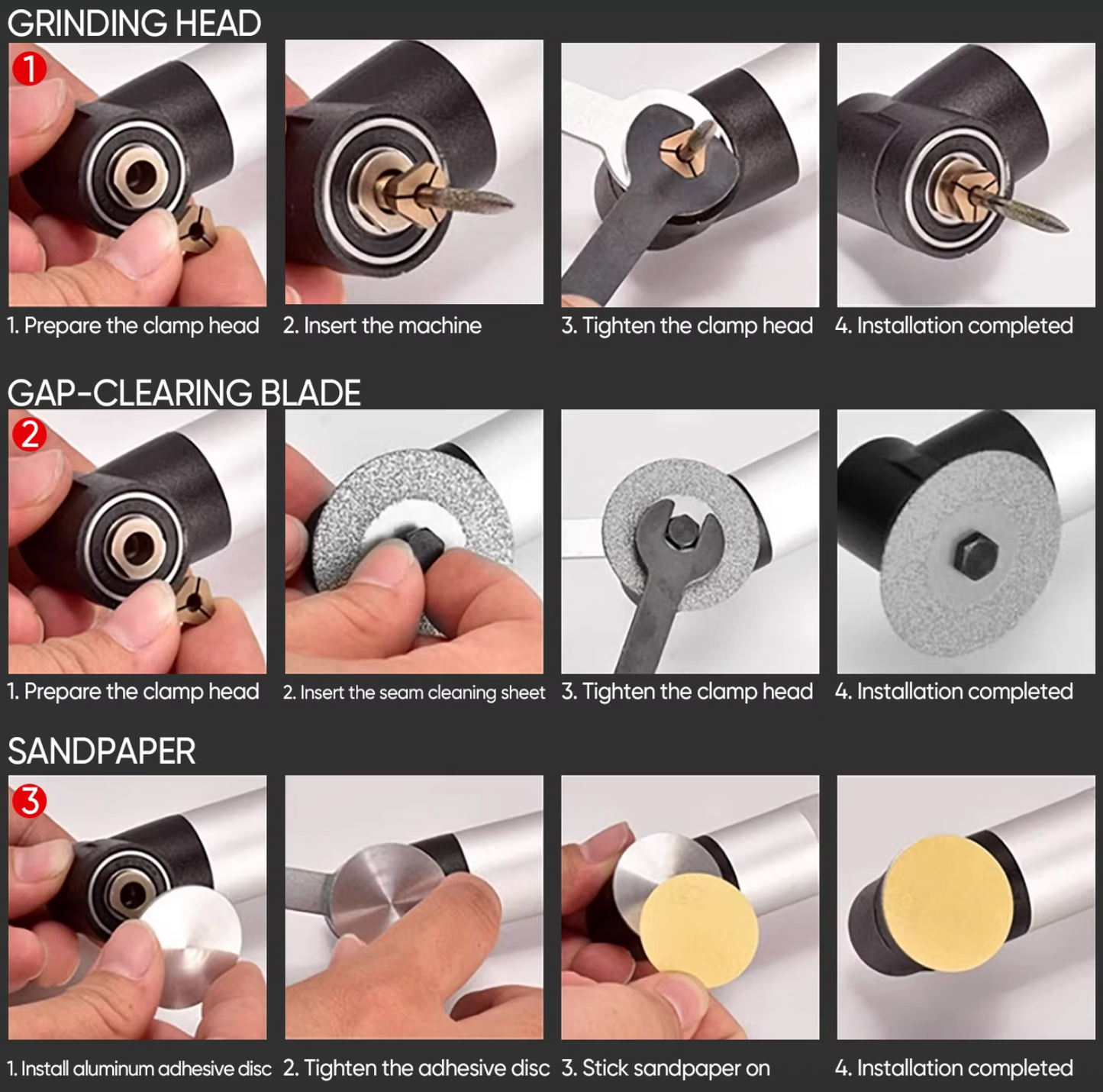 Elektrische haakse slijper